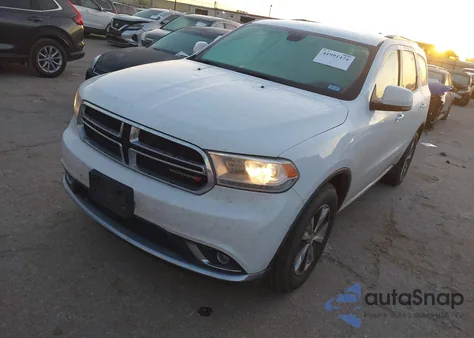 2016 Dodge Durango Limited из США, поврежденный, VIN 1C4RDHDGXGC386937